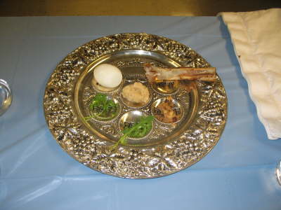 The seder plate